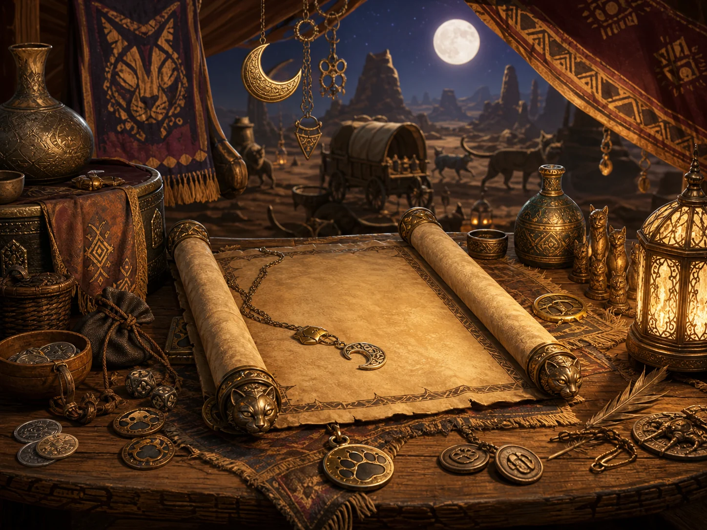 Lore-friendly Khajiit name list with Elsweyr caravan inspiration